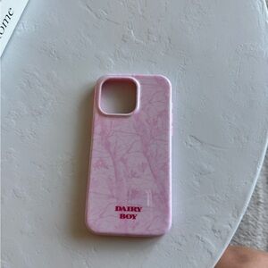 Pink Dairy Boy Phone Case